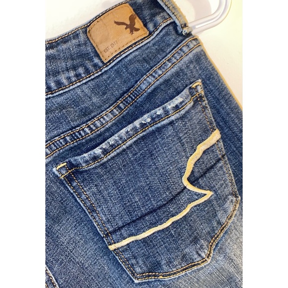 AMERICAN EAGLE Kick Boot Jeans Y2K 2000s - Picture 3 of 3